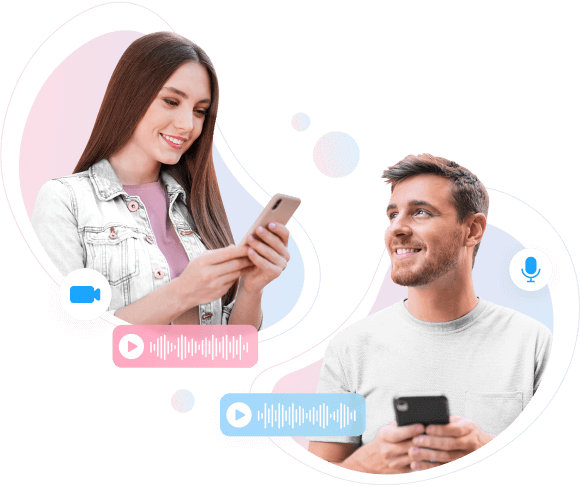 Coomeet mobile phone video chat application interface